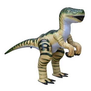 Jet Creations Inflable Raptor Velociraptor 51" L Dinosaurio Animal Juguete para Niños - Imagen 1 de 7