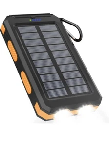 Solar Charger 20000mAh Power Bank Solar Phone Charger, Portable Charger for Cell - Picture 1 of 7