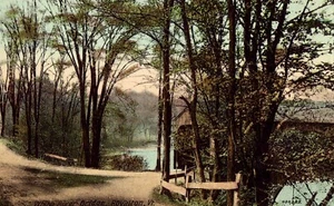 White River Bridge - Royalton, Vermont Postcard 1914 - Picture 1 of 2