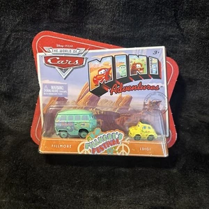 Disney Pixar Cars MINI ADVENTURES FILLMORE LUIGI FILLMORE'S FESTIVAL New Sealed - Picture 1 of 11