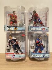 4 NHL Guy Lafleur Wayne Gretzky Bobby Orr Bobby Hull Mcfarlane Legends Series 5