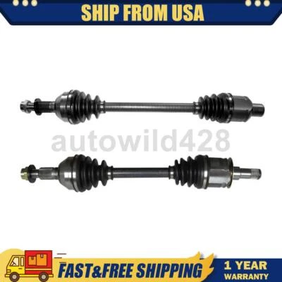 Conjunto de 2 ejes delanteros CV para 2008 2009 2010 2011 2012 2013 2014 Cadillac CTS Foto 1 de 4