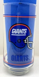 Mobil NFL Giants Collectible Drinking Glass - Picture 1 of 6