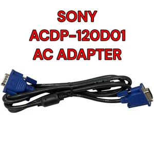 SVGA SUPER VGA Male To Male Cable 6 ft CORD FOR PC TV HDTV - Picture 1 of 7
