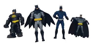 Figura de acción Batman lote mixto 4 juguetes de juguete figuras de superhéroes diferentes muñecas Foto 1 de 4
