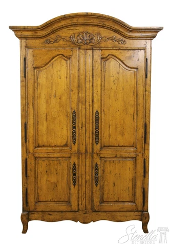57236EC: GUY CHADDOCK Country French Distressed TV Armoire Cover