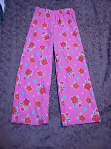 Pink Flower PJ's For Girls Size 4/5 - Picture 1 of 5