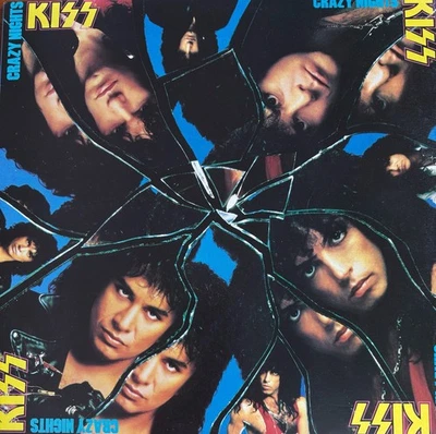 KISS - Crazy Nights VINYL LP 1987 Mercury Exc Cond! DB1 - Image 1 of 3