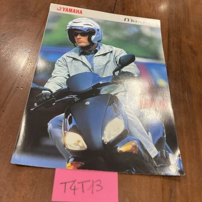 Yamaha Maxster 125 Scooter Catálogo Folleto Publicidad - Imagen 1 de 4