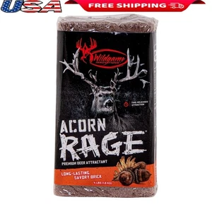 Acorn Rage Block Mineral Block Hirsch Lockstoff Duft aromatisiert Jagdbedarf - Bild 1 von 6