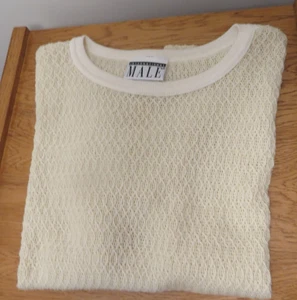 International Male Mens Short Sleeve Pullover Top Size Small Cotton Polyester - Picture 1 of 7