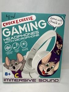 Auriculares para juegos Chuck E. Cheese con micrófono - Imagen 1 de 6