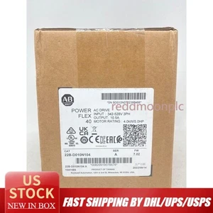 Unidad de CA PowerFlex 40 sellada AB22B-D010N104/A 4,0 kW/5 HP/7,02 FW A EE. UU. Free Tax - Imagen 1 de 4