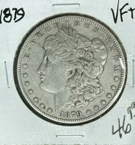 1879 MORGAN SILVER DOLLAR ~ VF+ ~NICE COIN~  - Picture 1 of 2