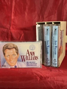 Readers Digest Andy Williams His Greatest Hits Cassette Set Of 3 In Storage Case - Picture 1 of 5
