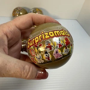 Lot Of 6 Surprizamals Holiday Series 2 New Sealed Balls Authentic Surprise Plush - Picture 1 of 3