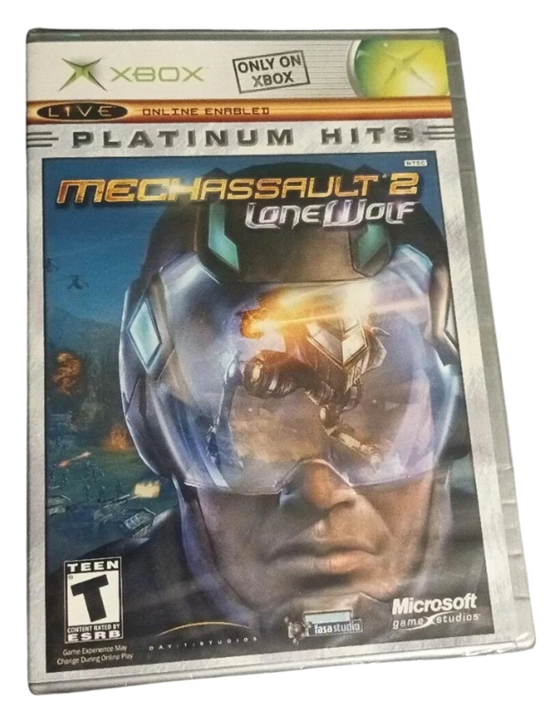 X-Box MechAssault 2: Lone Wolf Xbox Platinum Hits New Sealed - Image 1 of 1