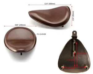 Motorrad Einzelsitz für Triumph Bonneville T100 T110 Bobber Custom Project - Bild 1 von 12