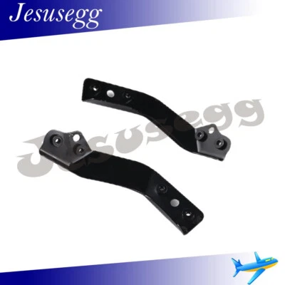 Pair Bumper Support Strut Bracket Front L + R For Mercedes Benz C300 C350 GLK350 Foto 1 de 4