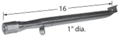 Горелка из нержавеющей стали для газового гриля Uniflame модели MCM 10061 новый - Изображение 1 из 1