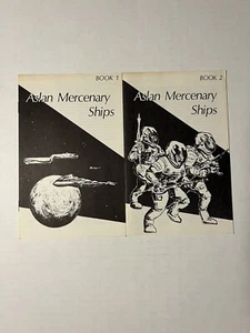 Traveller FASA: Aslan Mercenary Ships Book. 1 & 2 Complete Book Only - Picture 1 of 4