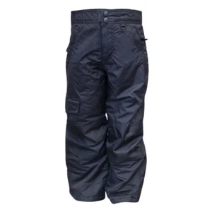 Slalom Kids Insulated Weather Proof Cain-Jr Pull On Cargo Snow Pants CAVIAR XS - Picture 1 of 10