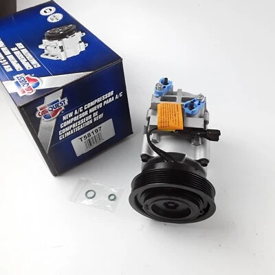 A/C Compressor Fits Kia Amanti Hyundai XG350 XG300 2001 2002 2003 2004 2005 2006 - Image 1 of 4