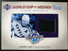 2004-05 Upper Deck World Cup Tribute WC-JJ Jaromir Jagr