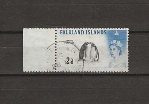 Islas Malvinas 1960/66 SG 195a USADAS  - Imagen 1 de 1
