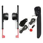 Kayak Boat Tail Rudder Direction Control Steering System Kit W/ 2pcs Foot Pedals