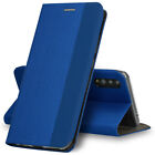 Etui Housse Protection Book Pour Samsung A21e Avec Support Bleu Sensitive