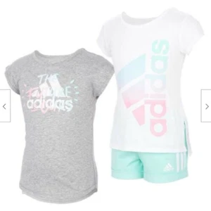 NEW Adidas Kids' 3-piece Set, Gray - Picture 1 of 3