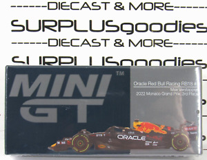 2024 Mini-GT Overseas Box Ed: Oracle Red Bull Racing RB18 #1 Max Verstappen #550