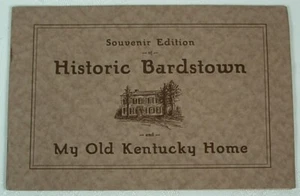 HISTORIC BARDSTOWN KENTUCKY JOHN FITCH NAZARETH LINCOLN BOOKLET CIRCA 1920'S - Picture 1 of 6