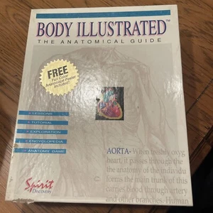 Body Illustrated The Anatomcal Guide 1992 Vintage PC DOS - Picture 1 of 4