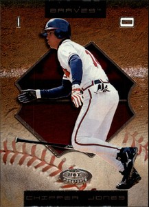 2002 Hot Prospects Atlanta Braves Baseball Card #67 Chipper Jones 