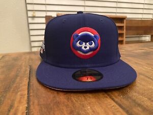 Hat Club Chicago Cubs 1990 All Star Game New Era Fitted Hat 7 3/4 Pink UV