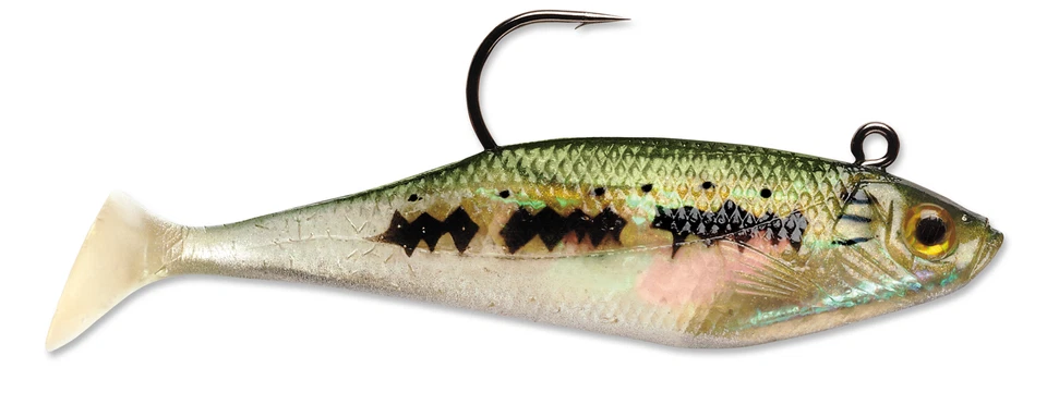 Storm WildEye Swim Shad Paddle Tail Swimbait 3 pack Bass & Multi-Species Lure - Image 1 of 1