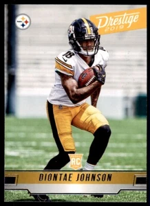 2019 Panini Playbook Hot Routes Diontae Johnson Pittsburgh Steelers #8 - Foto 1 di 2