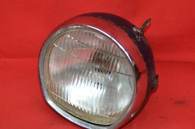 Faro rebelde Suzuki T350 carcasa carcasa bombilla llave de encendido 1966-73 de colección Foto 1 de 4