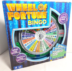 Wheel of Fortune Bingo Game Mattel New Open Box