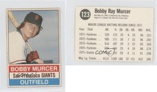 1976 Hostess All-Star Team Bobby Murcer (Black Back) #123.1