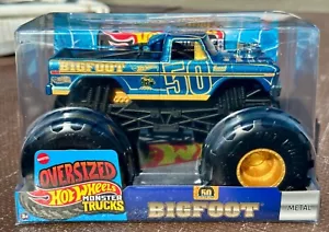 BIGFOOT 50th Anniversary Oversized Hot Wheels BIG 1/24 Scale Monster Truck - Picture 1 of 16