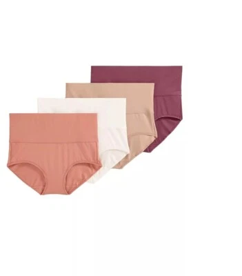 Jockey Talla PEQUEÑA Juego de 4 Calzoncillos Suavizantes LUZ/ORO ROSA A596556 Foto 1 de 2