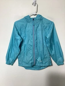 Kids L.L. Bean Light Blue Full Zip Lightweight Windbreaker Size 8 - Picture 1 of 7