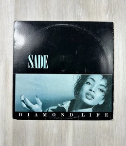Sade Diamond Life Vinyl LP 1985 Portrait Records FR-39185 Smooth Operator VG - Foto 1 di 9