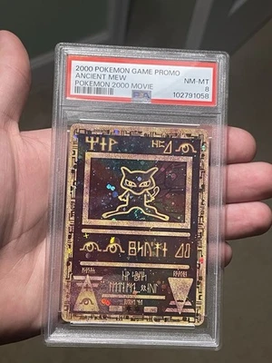 Ancient Mew 2000 PSA 8 FART SWIRL - Image 1 of 3