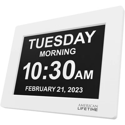 【New 2025】 Dementia Clock Large Digital Clock for Seniors, Digital Clock Larg... - Image 1 of 4