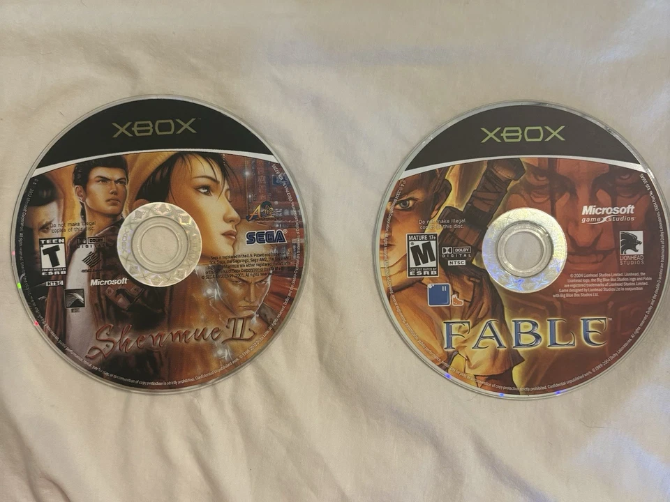 Juegos Xbox (Fable, Shenmue II) Foto 1 de 1
