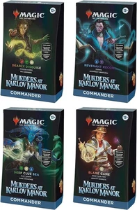 Magic: The Gathering Murders at Karlov Manor Commander Deck Bundle - Includes Al - Picture 1 of 2